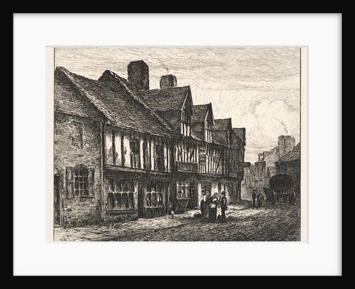Old House, Lichfield Street by John Fullwood